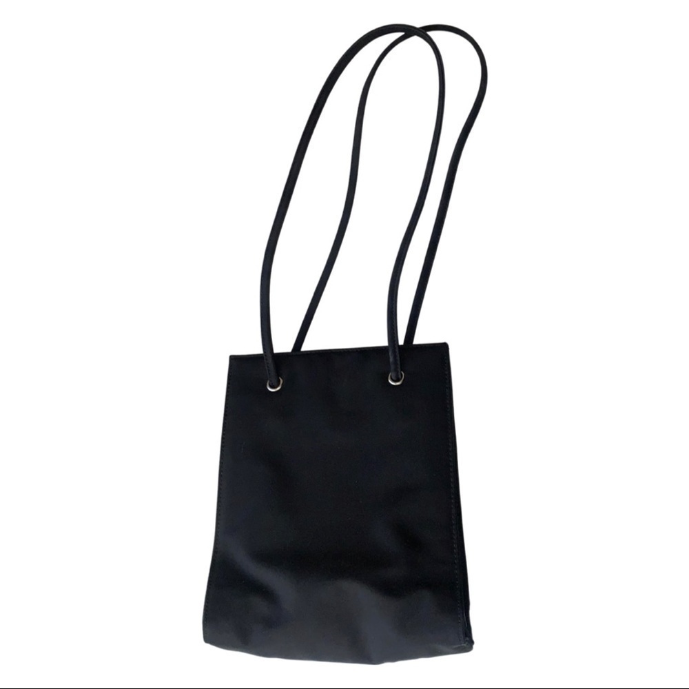 Nine West Black Slim Double-Strap Tote - Picture 9 of 9
